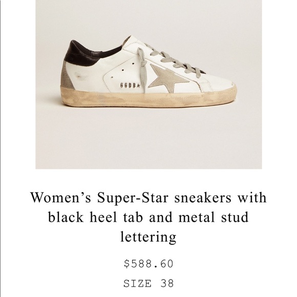 Golden Goose black and white sneakers - Picture 7 of 7